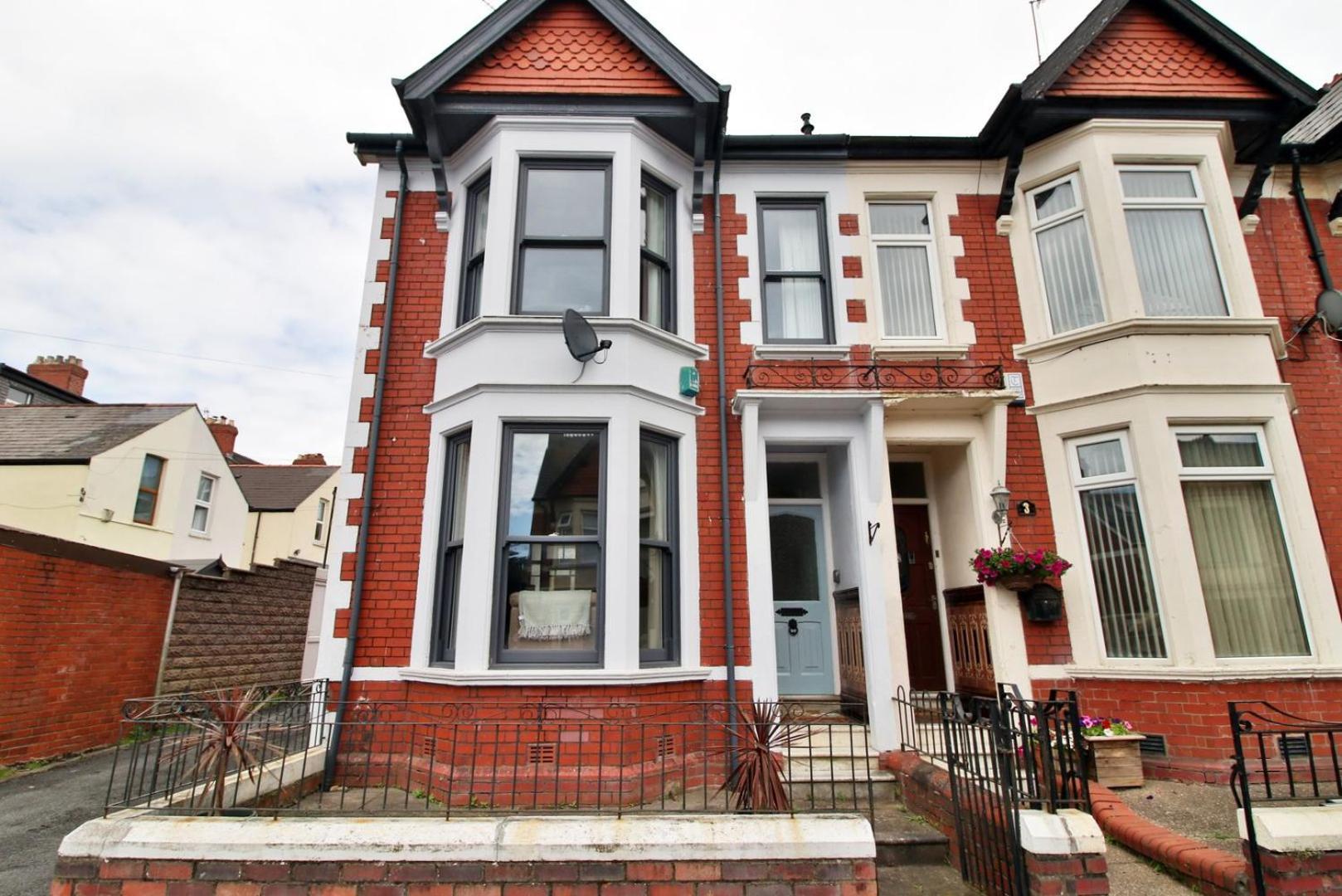 Quiet And Spacious 3 Bedroom Cardiff Exterior foto